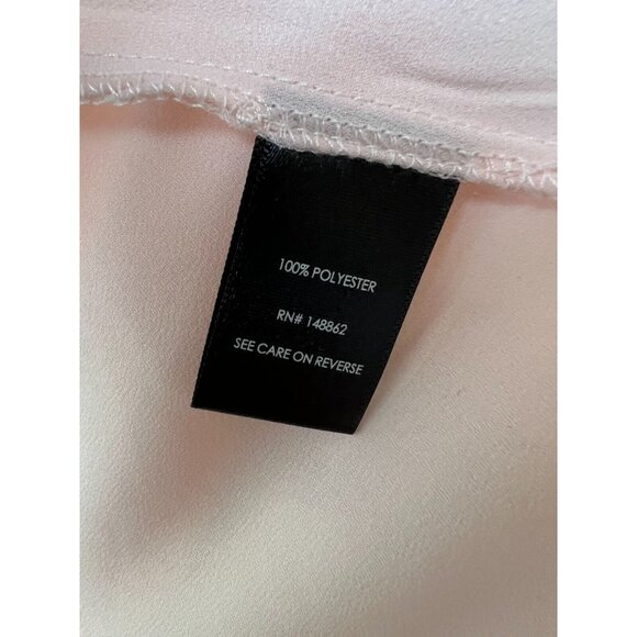 NWT Torrid Georgette Cage Front Tank Sleeveless shirt 1 1X Cut Out 15046815 Pink - Picture 5 of 9